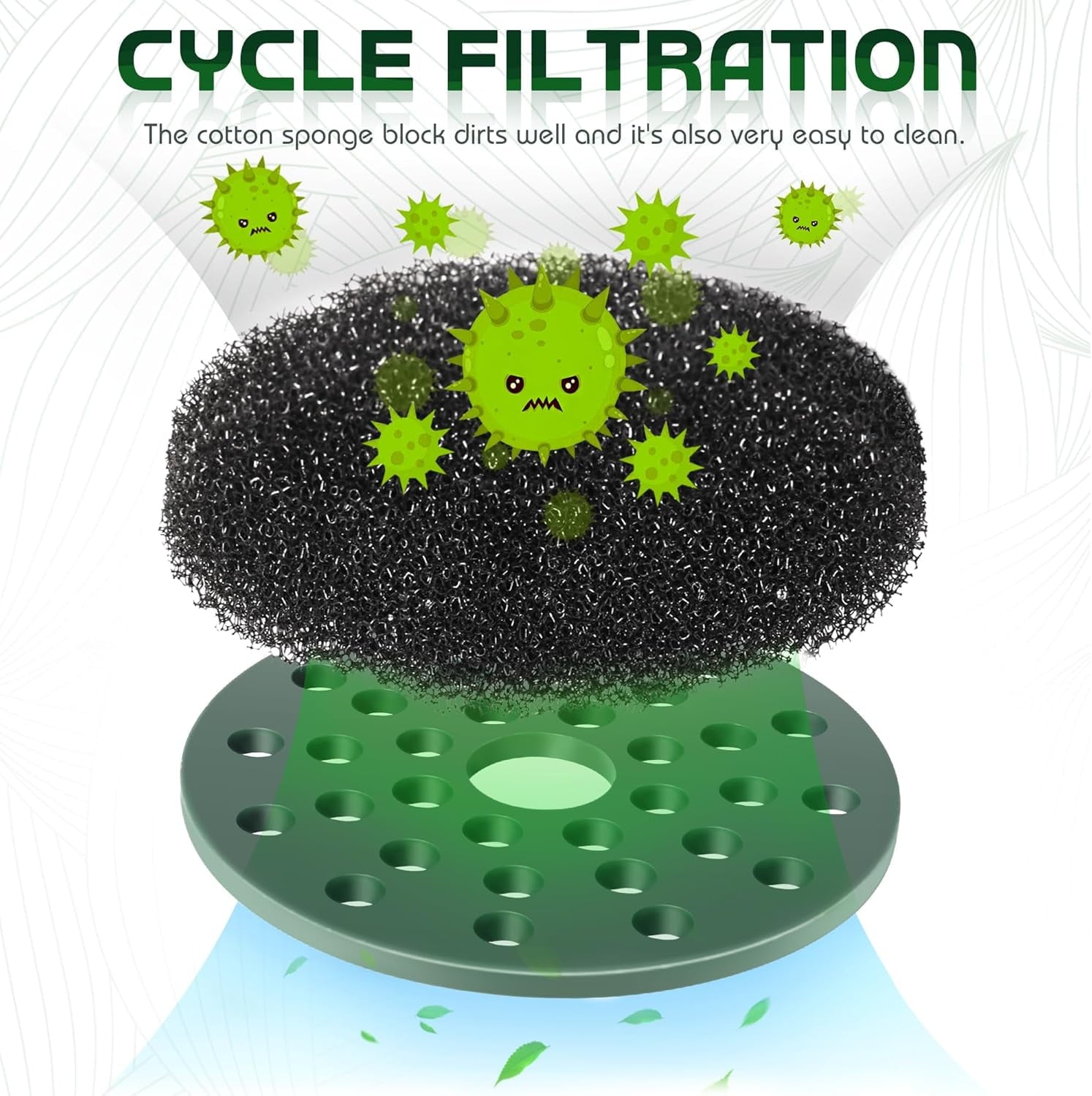 Reptile Water Fountain Reptile Drinking Fountain Water Dispenser with Activated Carbon Filtration Reptile Terrarium Water Dispenser for Amphibians Lizard Turtle Snake Bearded Frog Gecko