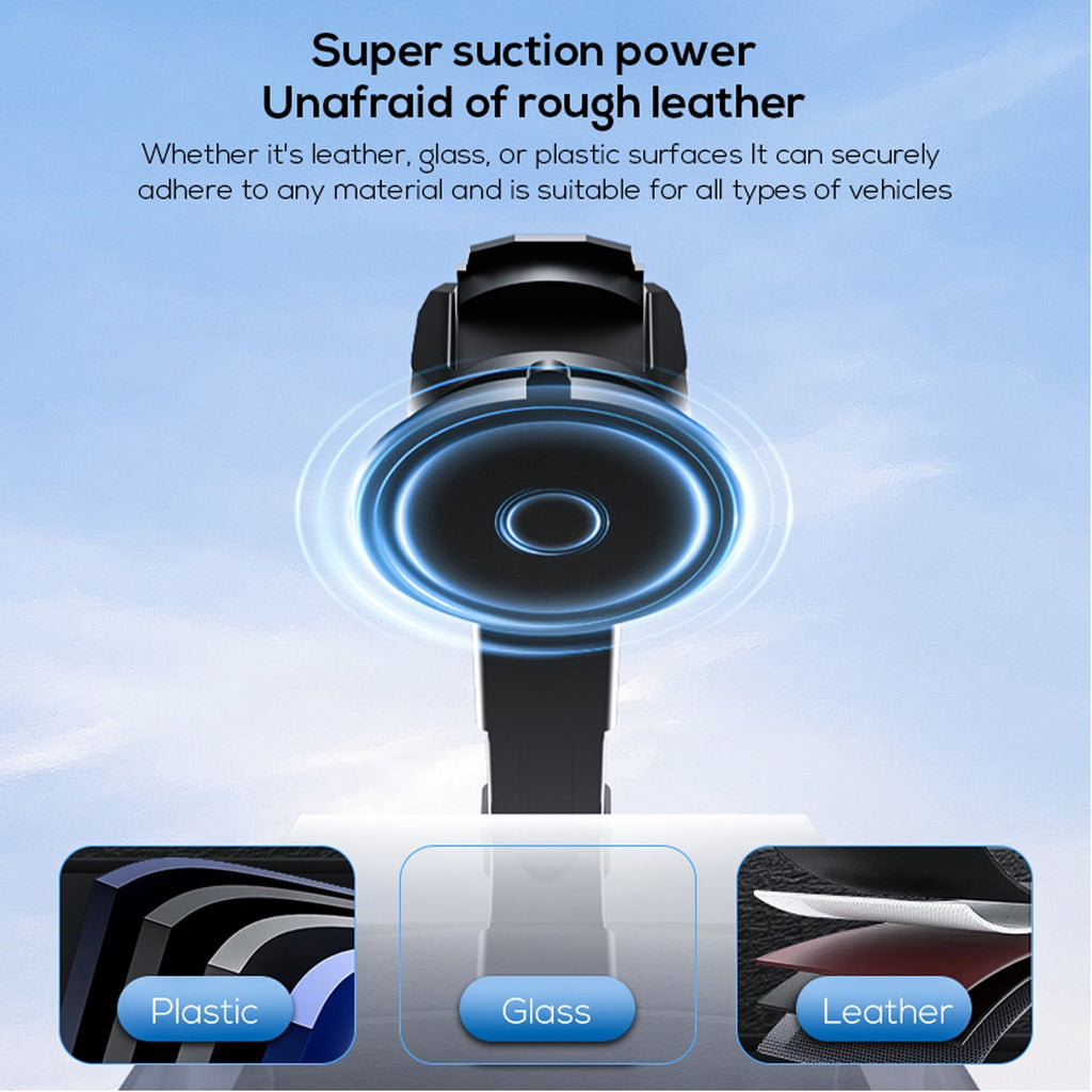 Car Fan Rechargeable Car Fan with 3 Speeds Low Noise Strong Magnetic/Vacuum Suction Cup No Trace Removable Car Suction Cup Fan for Vehicle Truck Suv Car Van Rv Pickup
